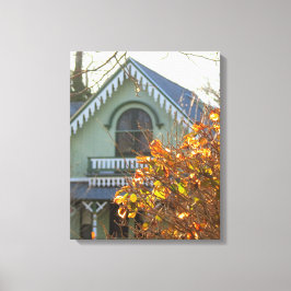 金葉のとジンジャーブレッド – Martha's Vineyard キャンバスプリント