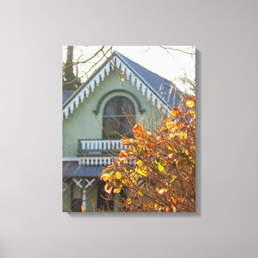 金葉のとジンジャーブレッド – Martha's Vineyard キャンバスプリント (正面)