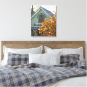 金葉のとジンジャーブレッド – Martha's Vineyard キャンバスプリント (インサイチュ (寝室))