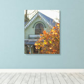 金葉のとジンジャーブレッド – Martha's Vineyard キャンバスプリント (インサイチュ (ウッドフロア))