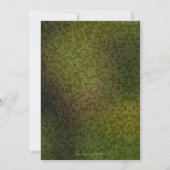 金葉の招待状 招待状 (裏面)