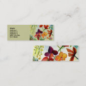 金蘭のプロフィールカード スキニー名刺 (正面/裏面)