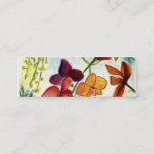 金蘭のプロフィールカード スキニー名刺 (裏面)