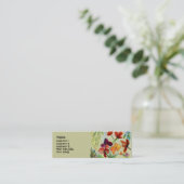 金蘭のプロフィールカード スキニー名刺 (スタンド正面)