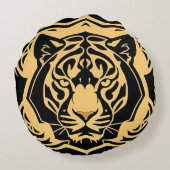 金虎の紋章 ラウンドクッション (裏面)