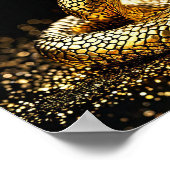 金蛇 ポスター (角)