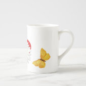 金蝶デイジーのハート ボーンチャイナマグカップ (右)