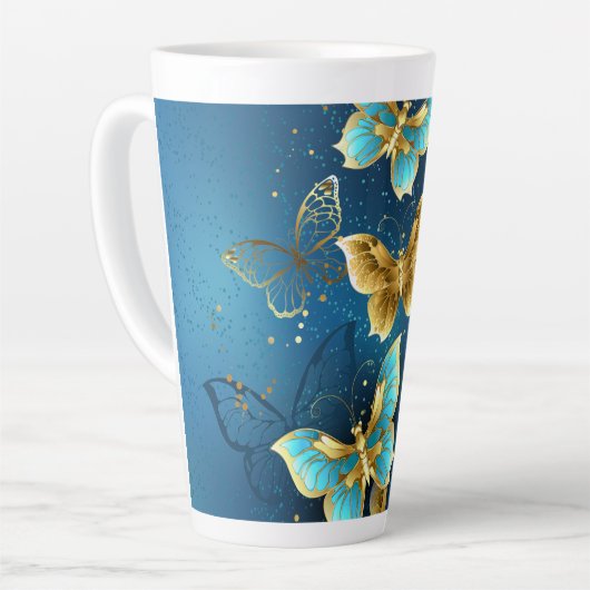 金蝶 カフェラテマグ (左アングル)