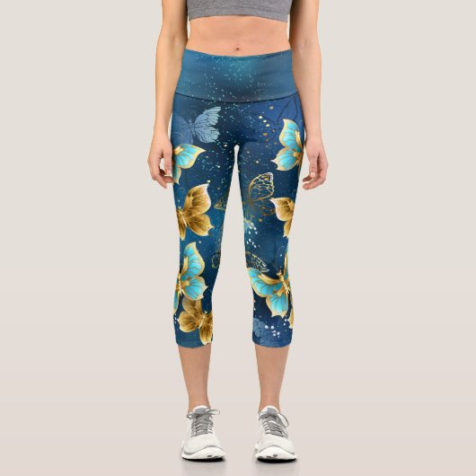 金蝶 カプリレギンス (正面)