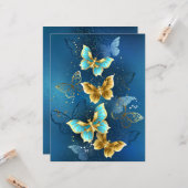 金蝶 カード (正面/裏面インサイチュ)