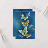 金蝶 カード (正面/裏面インサイチュ)