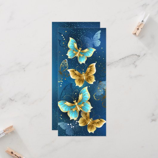 金蝶 カード (正面/裏面インサイチュ)