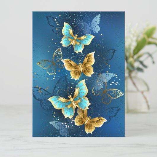 金蝶 カード (スタンド正面)