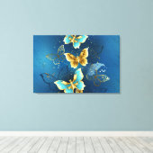 金蝶 キャンバスプリント (インサイチュ (ウッドフロア))