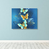 金蝶 キャンバスプリント (インサイチュ (ウッドフロア))