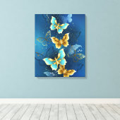 金蝶 キャンバスプリント (インサイチュ (ウッドフロア))