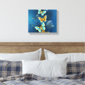 金蝶 キャンバスプリント (インサイチュ (寝室))