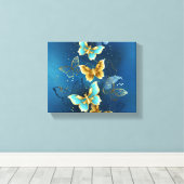 金蝶 キャンバスプリント (インサイチュ (ウッドフロア))