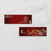 金蝶 スキニー名刺 (正面/裏面)