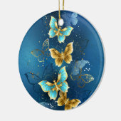 金蝶 セラミックオーナメント (左)