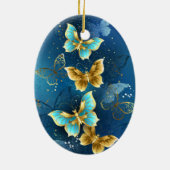 金蝶 セラミックオーナメント (裏面)