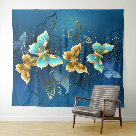 金蝶 タペストリー (インサイチュ(横))