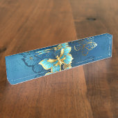 金蝶 デスクネームプレート (側面)