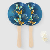 金蝶 ハンドファン (正面&裏面)