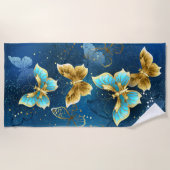 金蝶 ビーチタオル (正面)