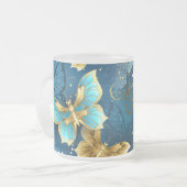 金蝶 フロストグラスマグカップ (正面左)