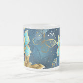 金蝶 フロストグラスマグカップ (中央)