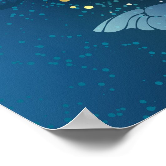 金蝶 ポスター (角)