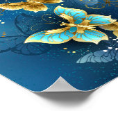 金蝶 ポスター (角)