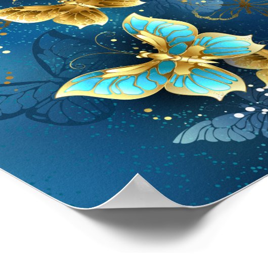 金蝶 ポスター (角)