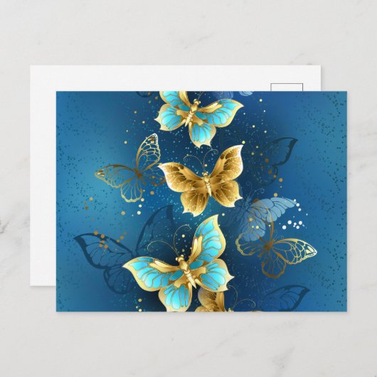 金蝶 ポストカード (正面/裏面)