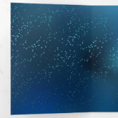 金蝶 三つ折りクリスマスカード (内部最初)