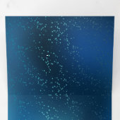 金蝶 三つ折り招待状 (内部最初)