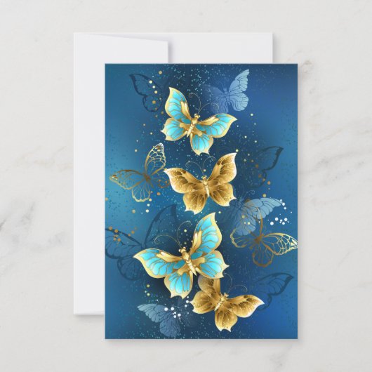 金蝶 出欠カード (正面)