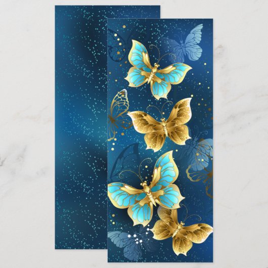 金蝶 招待状 (正面/裏面)