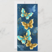 金蝶 招待状 (正面)