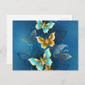 金蝶 案内ポストカード (正面/裏面)