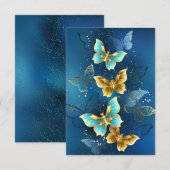 金蝶 案内状 (正面/裏面)