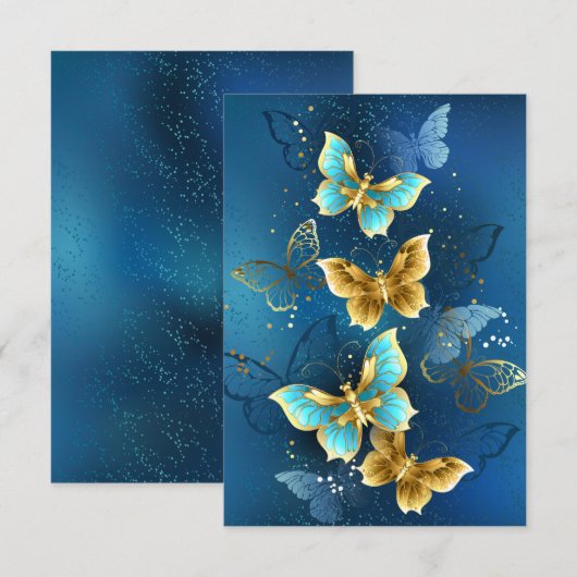 金蝶 案内状 (正面/裏面)