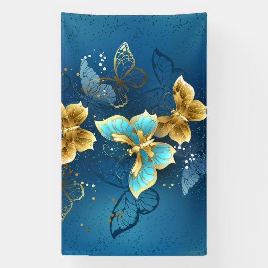 金蝶 横断幕 (縦)