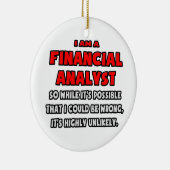 金融おもしろいアナリスト…非常に可能性の低い セラミックオーナメント (右)