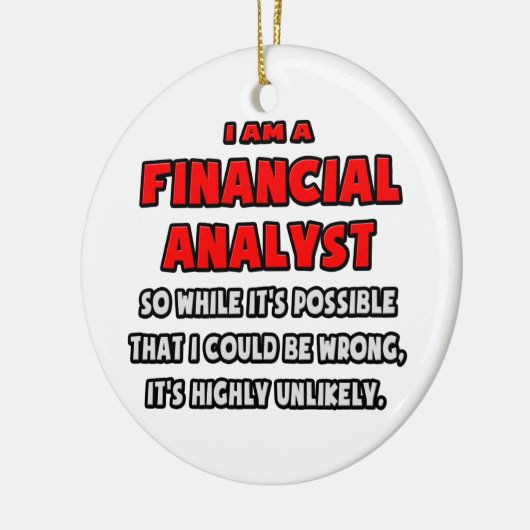 金融おもしろいアナリスト…非常に可能性の低い セラミックオーナメント (左)