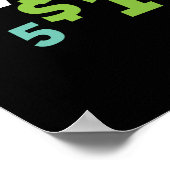 金融おもしろい会計士事務所It's Accrual World ポスター (角)