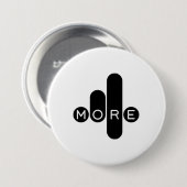 金融の自由ブルーボタン 缶バッジ (正面&裏面)