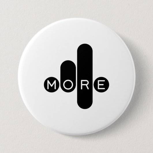 金融の自由ブルーボタン 缶バッジ (正面)