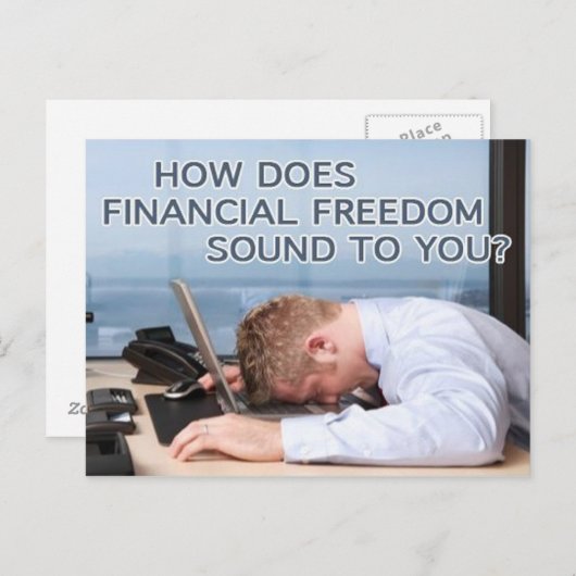 金融の自由 – はがき (正面/裏面)